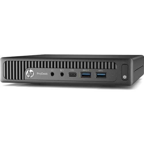 HP ProDesk 600 G2 Y4Y80US Desktop PC - Intel Core i3-6100t 3.2 GHz Dual-Core Processor - 8 GB DDR4 SDRAM - 256 GB Solid State Drive - Windows 10 Professional 64-bit Edition