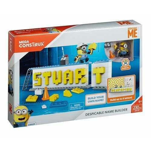 Mega Construx Despicable Me Name Builder Set