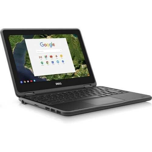 Dell Chromebook 3189 11.6 Touchscreen LCD 2 in 1 Chromebook - Intel Celeron N3060 Dual-core (2 Core) 1.60 GHz - 4 GB LPDDR3 - 32 GB SSD - Chrome OS - 1366 x 768 - In-plane Switching (IPS) Technology 