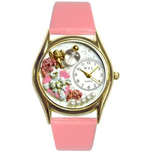 Valentine&#39;s Day Watch (Pink) Small Gold Style