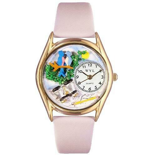 Bird Watching Watch Small Gold Style