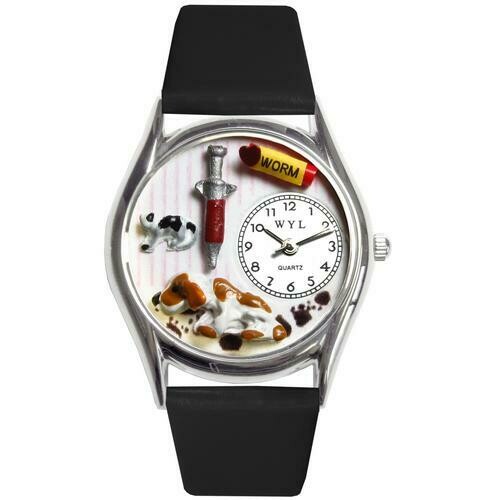 Veterinarian Watch Small Silver Style