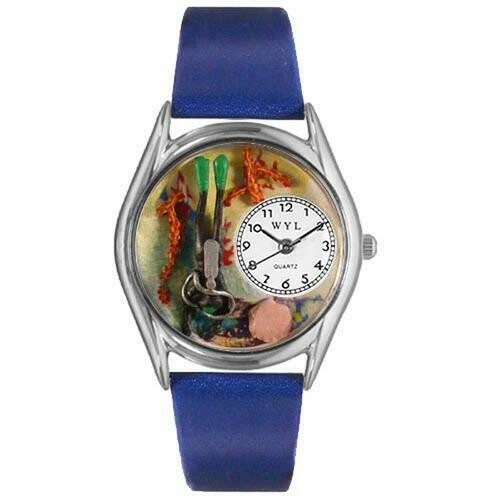 Scuba Diving Watch Small Silver Style