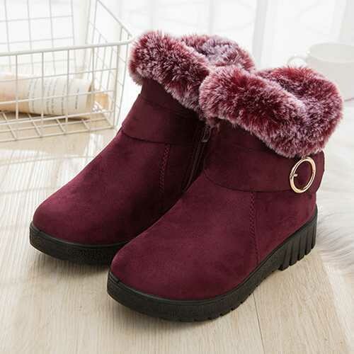 Women Warm Casual Outdoor Ankle Boots
