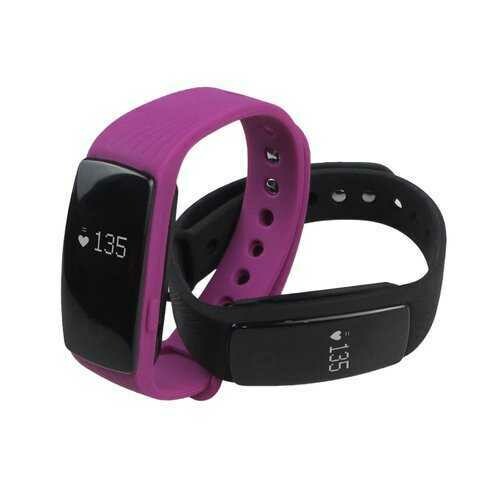 Big Screen Smart Fit Watch with HR Monitor and Activity + 1 Free Band