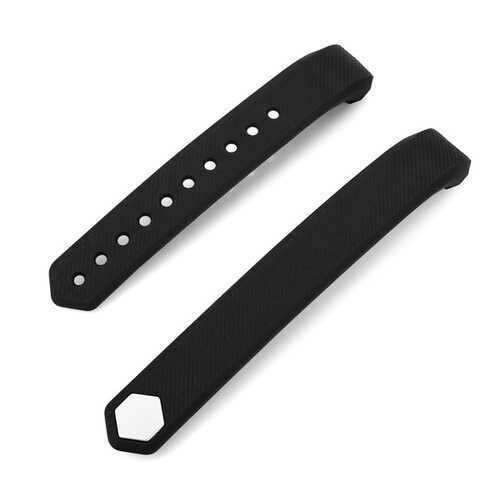 ID115 Smart Sport Silicone Watch Band Black