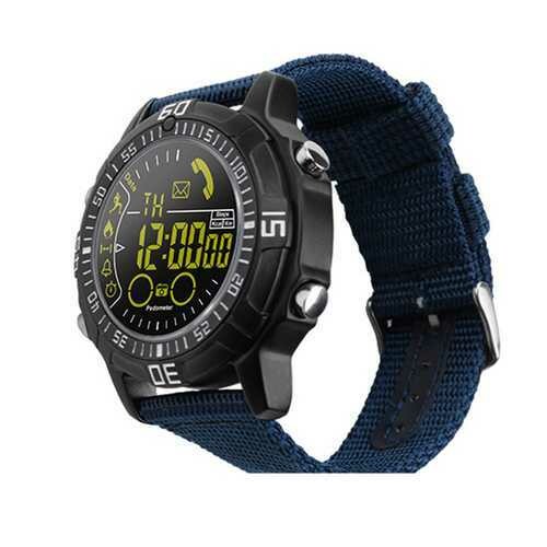 Smart Watch Heart Rate Test Blue