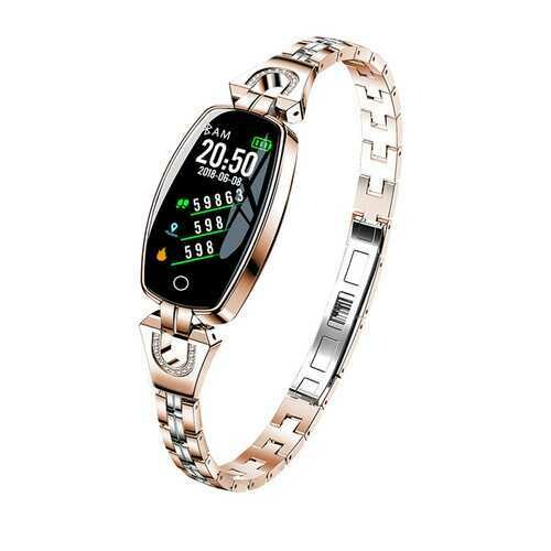 H8 Women Exquisite Fitness Smart Watch Gold