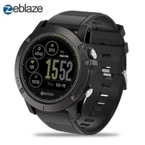 Zeblaze VIBE3 HR IP67 Smartwatch - Black