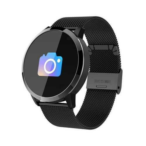 Q8 Smart Watch - Black Steel