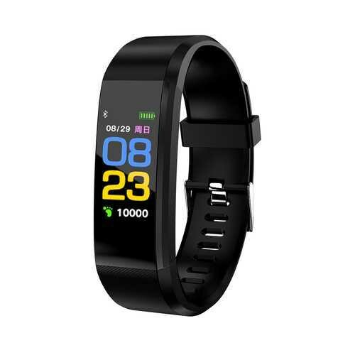 115 Plus Color Screen Smart Watch Black