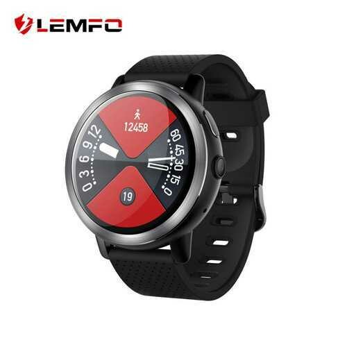 LEMFO LEM 8 4G Smartwatch Phone - Red