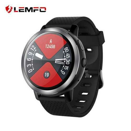 LEMFO LEM 8 4G Smartwatch Phone - Gray