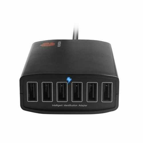 Car Charger 6 Port USB For iPhone Laptop Vehicle Adapter Fast Current