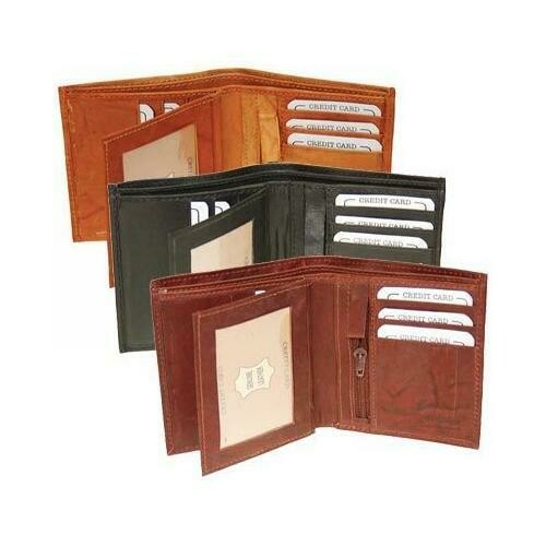 Leather Tri-Fold Wallet