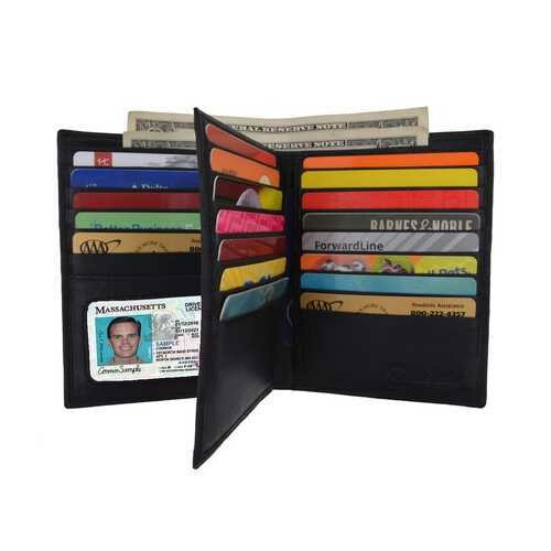 Men Leather Wallet With Multi Card Slots - Assorted Colors