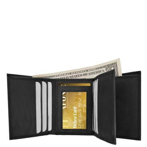 RFID Croco Tri-Fold Men&#39;s Wallet-Assorted Colors