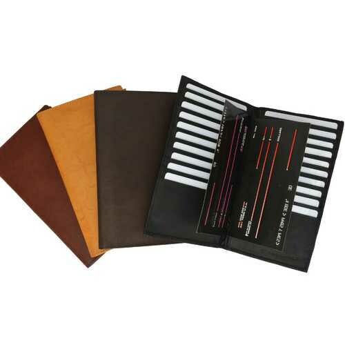 Leather Credit Card &amp; Check book Holder