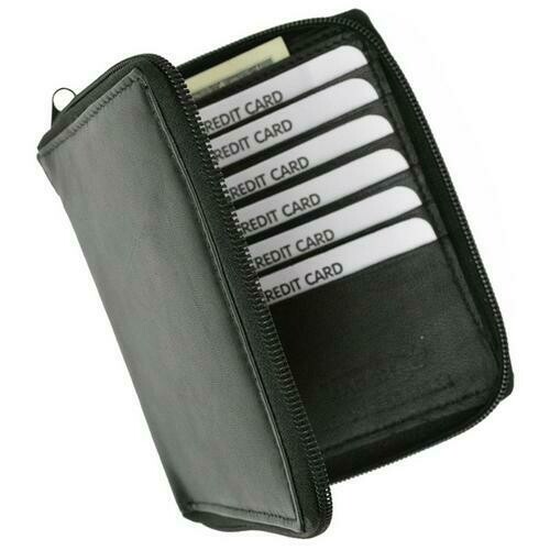 AFONiE RFID-Blocking Genuine Leather European Style Wallet