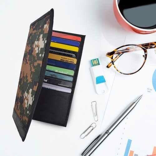 AFONiE -Camo Long RFID Card Holder