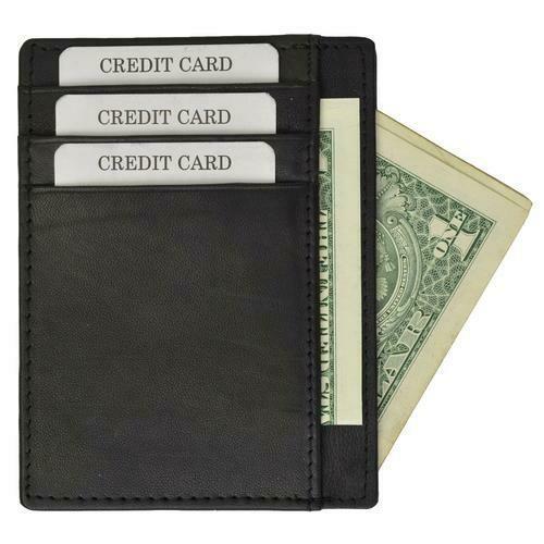 RFID Light Carry Leather Wallet For Men