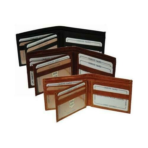 Leather Bi-Fold Wallet