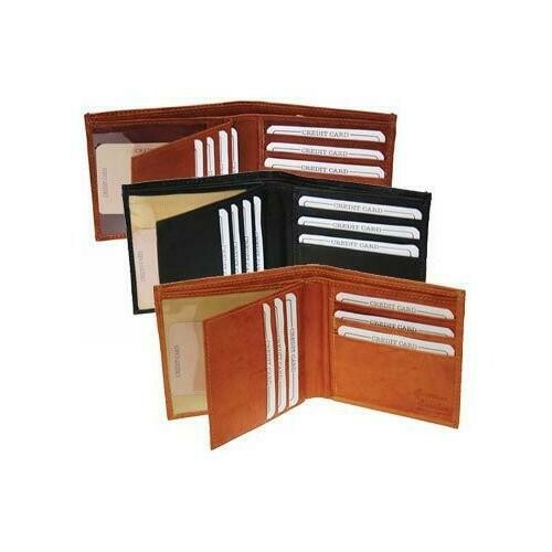 Leather Bi-Fold Wallet