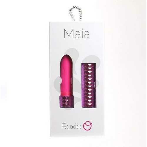 ROXIE MAIA CRYSTAL GEM LIPSTICK VIBRATOR PINK
