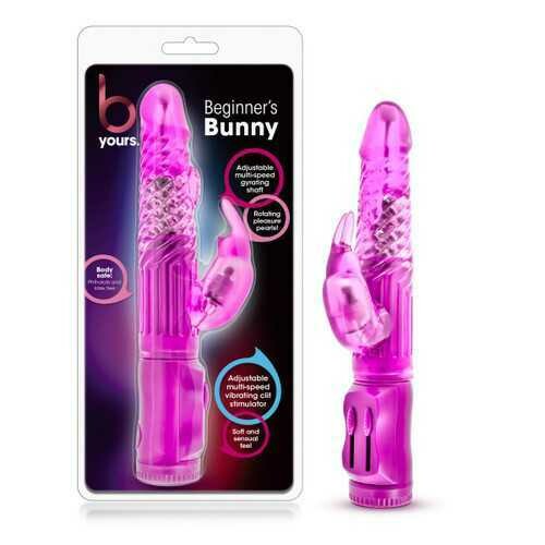 B YOURS BEGINNER&#39;S BUNNY PINK RABBIT VIBRATOR