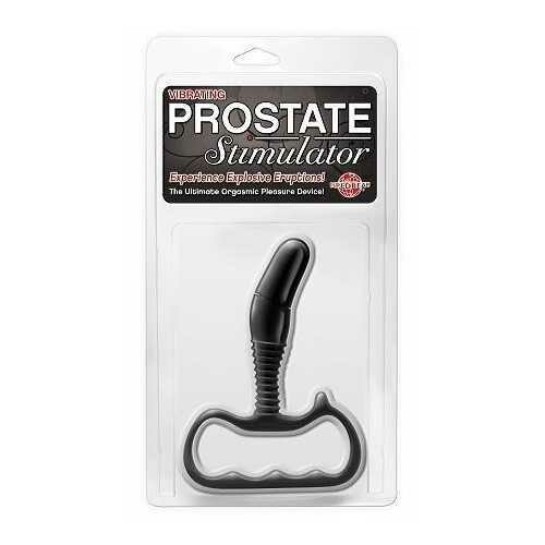 VIBRATING PROSTATE STIMULATOR - BLACK