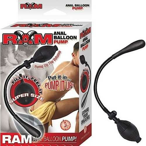 RAM ANAL BALLOON PUMP BLACK