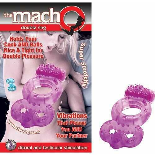 MACHO DOUBLE RING PURPLE