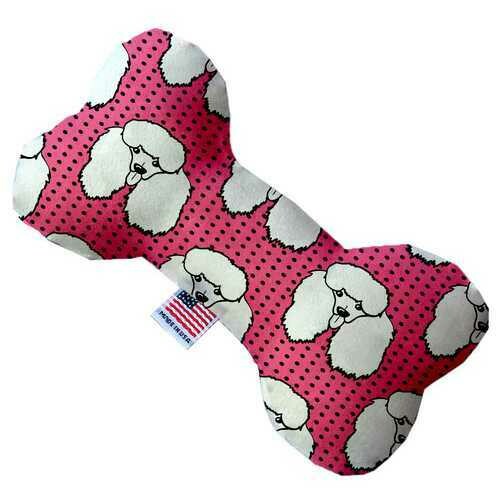 Pretty Poodles 6 inch Bone Dog Toy