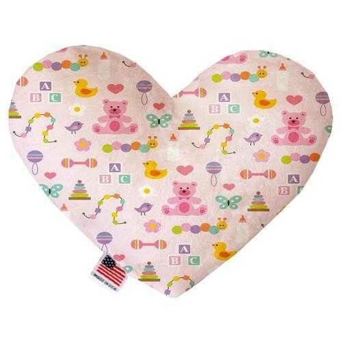 Heart Dog Toy - Baby Girl