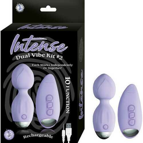 INTENSE DUAL VIBE KIT 2-LAVEND ER