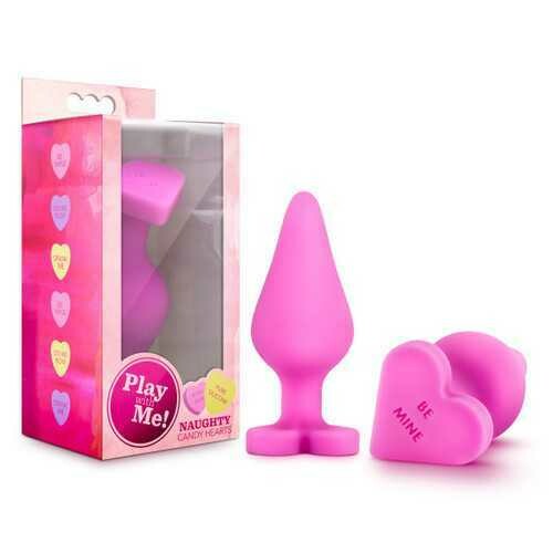 NAUGHTY CANDY HEART BE MINE PINK