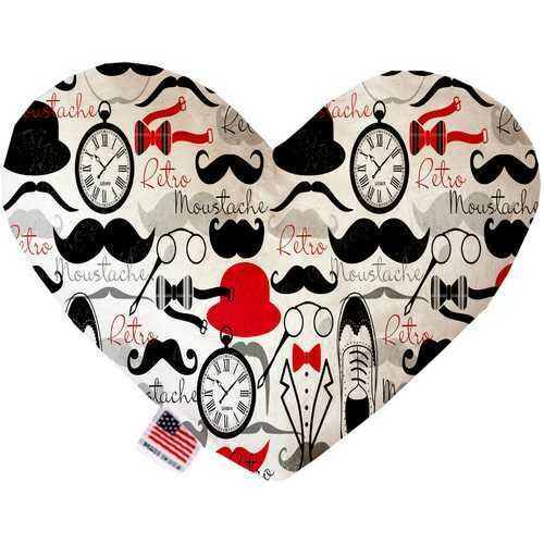 Dapper Dude 8 Inch Heart Dog Toy