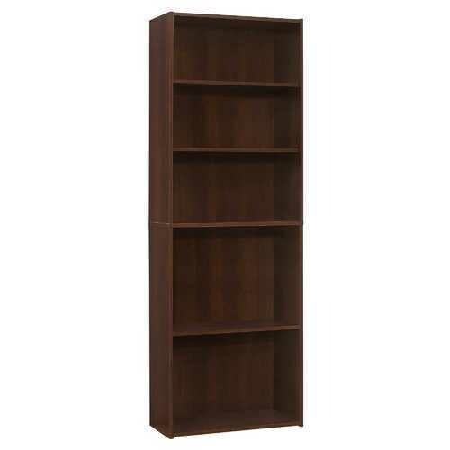 11.75&quot;x 24.75&quot;x 71.25&quot; Bookcase Cherry With 5 Shelves