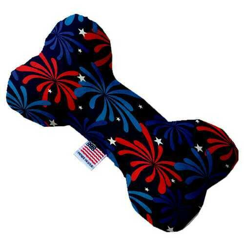 Fireworks 10 inch Bone Dog Toy