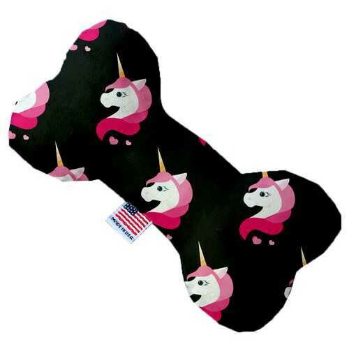 Pretty Pink Unicorns 6 inch Bone Dog Toy