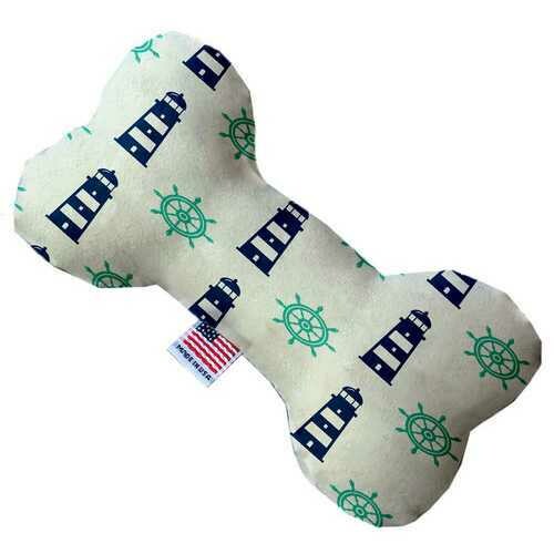 Lighthouses 10 Inch Bone Dog Toy