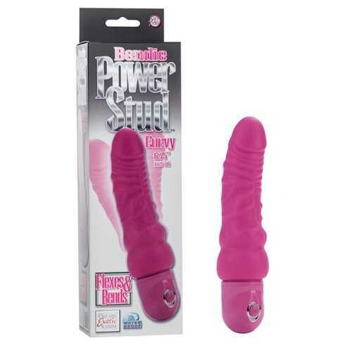 BENDIE POWER STUD CURVY PINK