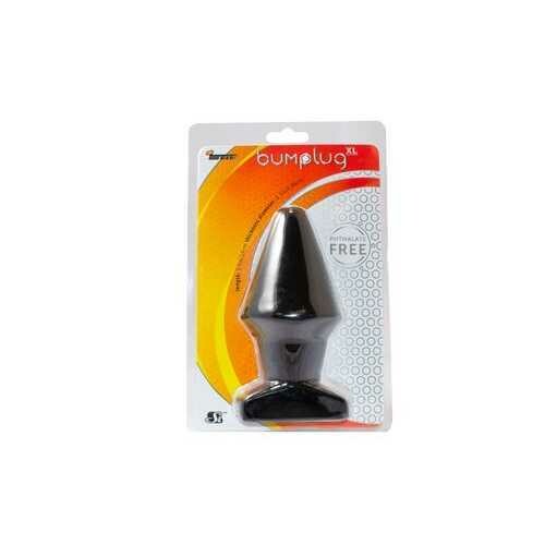 IGNITE BUTT PLUG BLACK EXTRA LARGE