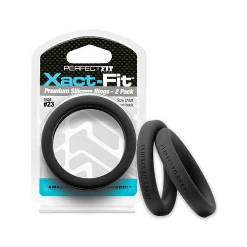 PERFECT FIT XACT-FIT #23 2 PK BLACK