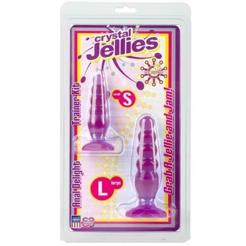 Crystal Jellies Anal Trainer Kit - Purple