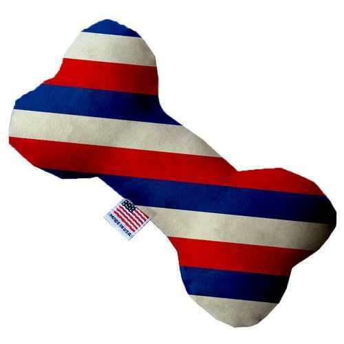 Patriotic Stripes 6 inch Bone Dog Toy