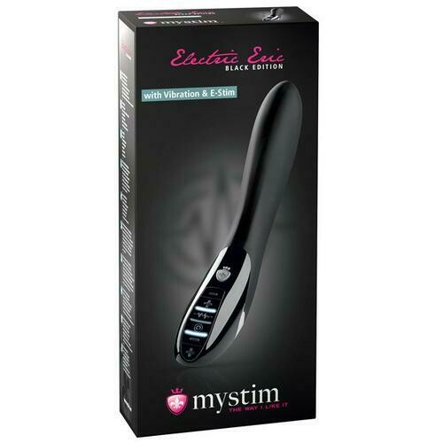 Mystim Electric Eric eStim Vibrator Black Edition - Black