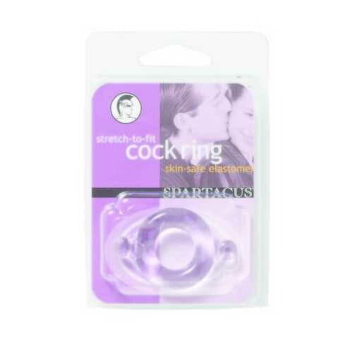 ELASTOMER COCK RING PURPLE