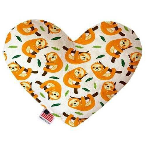 Heart Dog Toy - Sleepy Sloths
