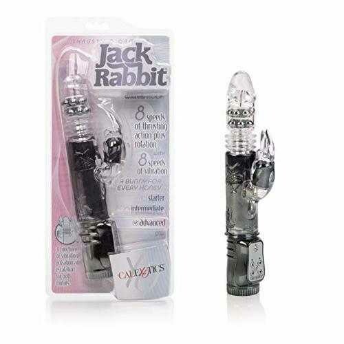 THRUSTING ORGASM JACK RABBIT BLACK